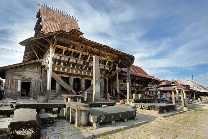 Desa Adat Bawomataluo di Pulau Nias